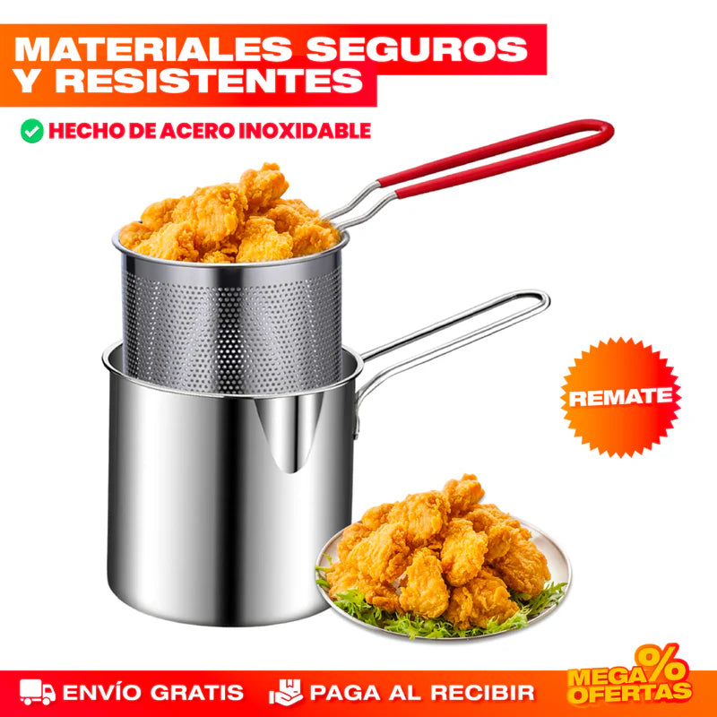 OLLA FREIDORA MULTIFUNCIÓN 2 EN 1