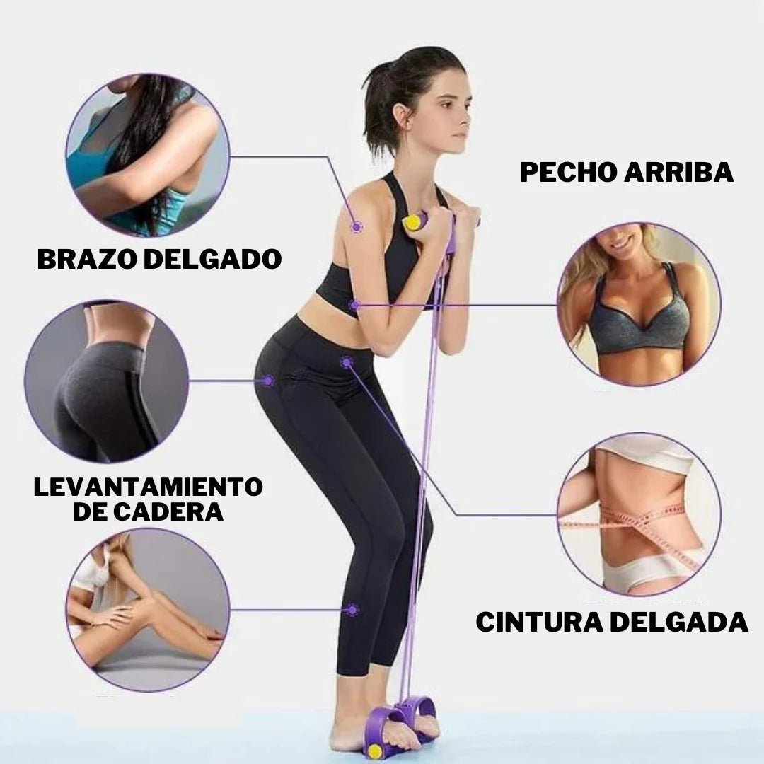 BandaFit de 6 cuerdas para máxima resistencia