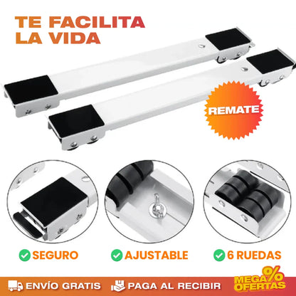 COMBO DE SOPORTES PARA ELECTRODOMÉSTICOS