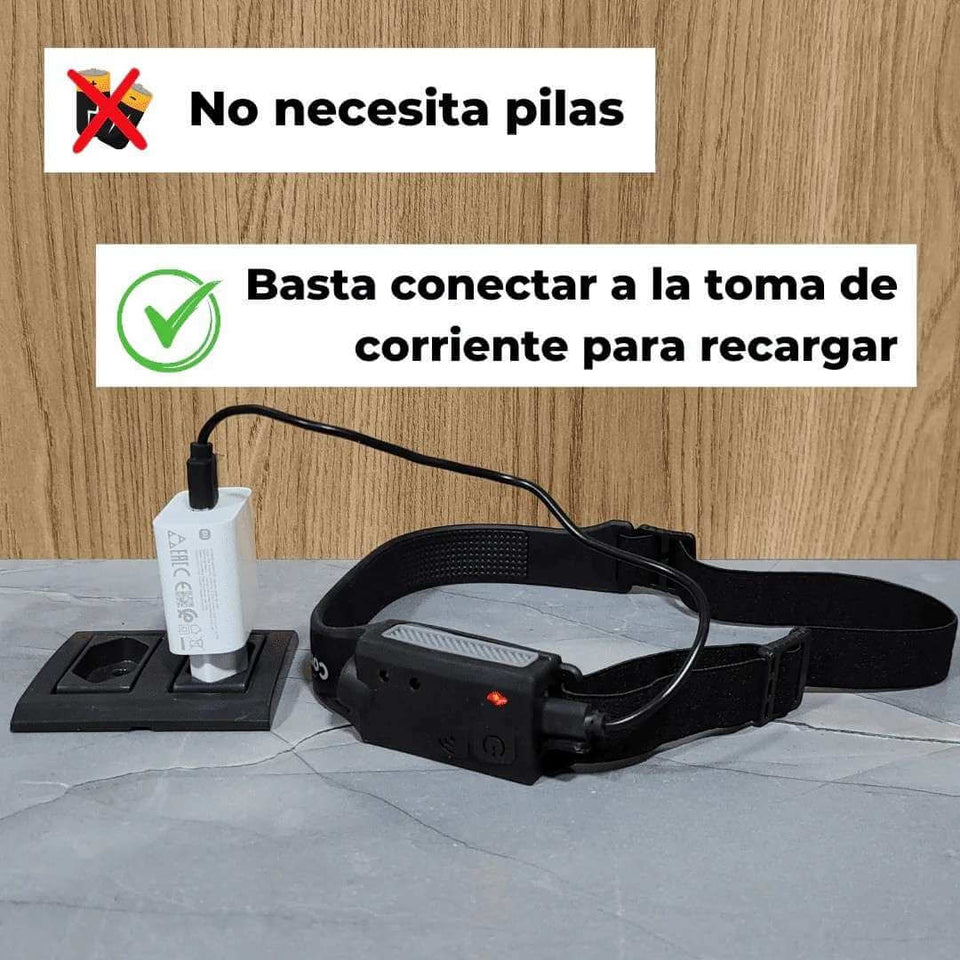 COMPRA 1 LLEVA 2 LINTERNA LED PARA CABEZA