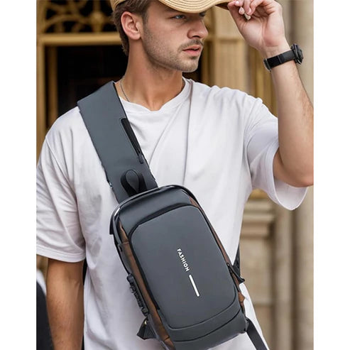 MORRAL ANTIRROBO + AUDÍFONOS DE REGALO