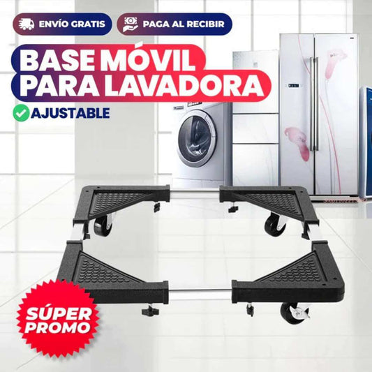 BASE MÓVIL PARA LAVADORA O REFRIGERADORA