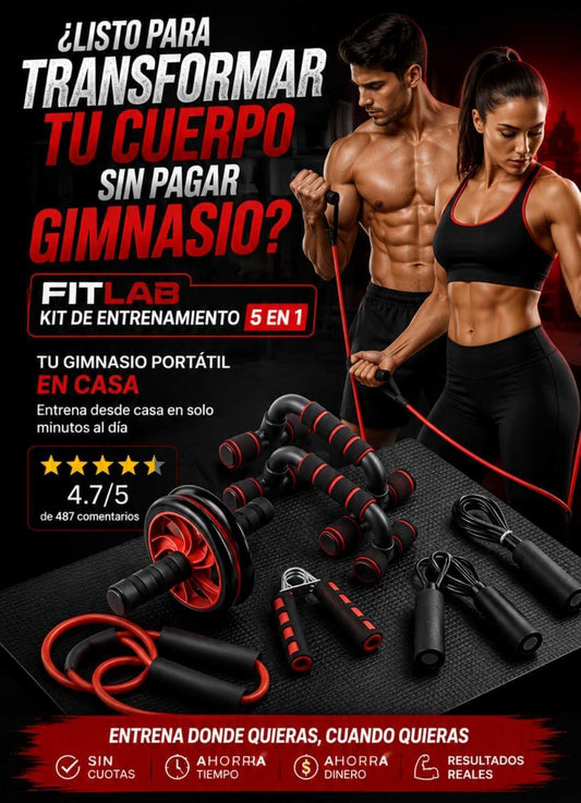FitLab - Kit de Entrenamiento 5 en 1