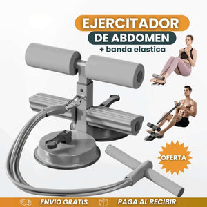 EJERCITADOR DE ABDOMEN + BANDA ELÁSTICA