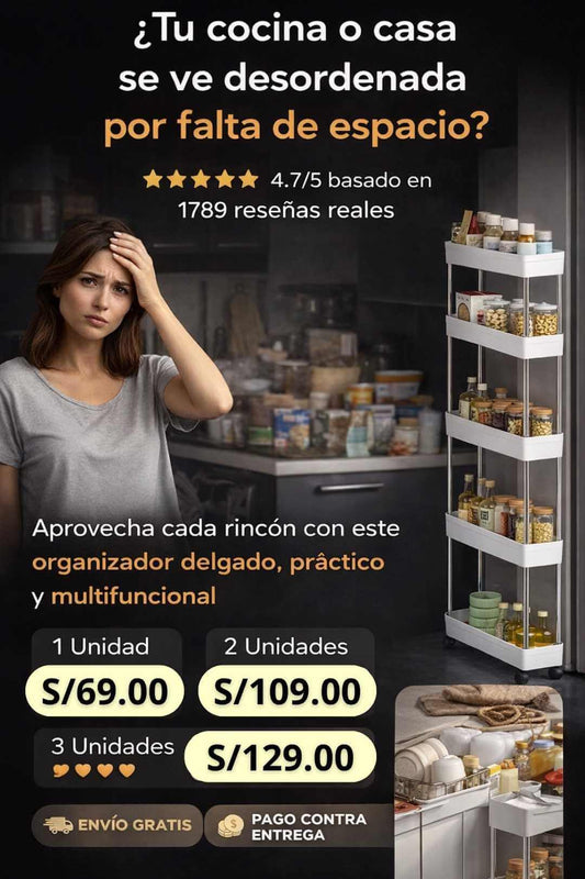 ORGANIZADOR DE 4 NIVELES + ENVÍO GRATIS