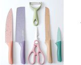 SET DE CUCHILLOS DE COCINA 6 PIEZAS