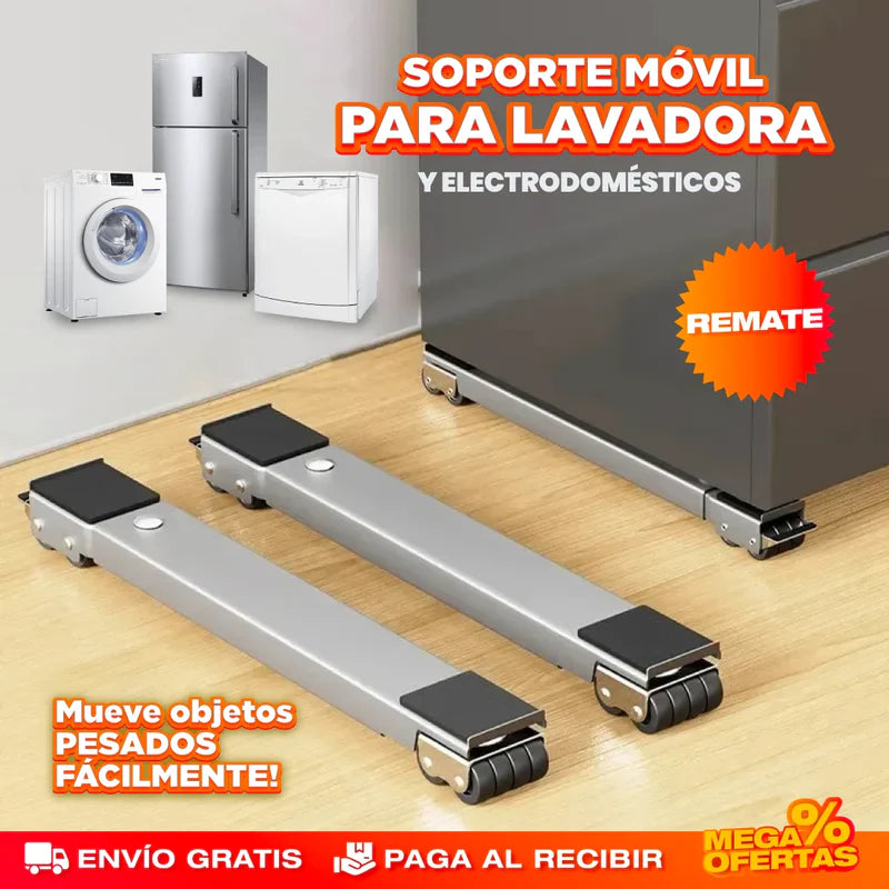COMBO DE SOPORTES PARA ELECTRODOMÉSTICOS